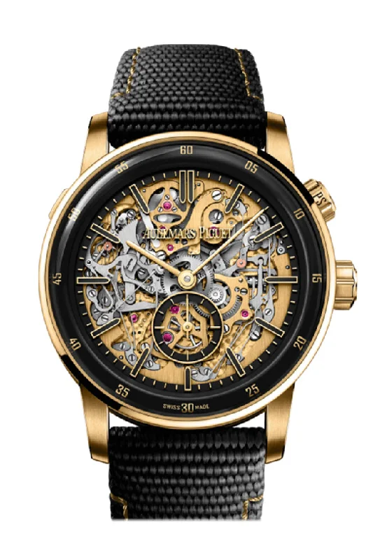 Audemars Piguet Code 11.59 Grande Sonnerie Carillon Supersonnerie Yellow Gold Black Ceramic Watch 26397QA.OO.D002KB.01