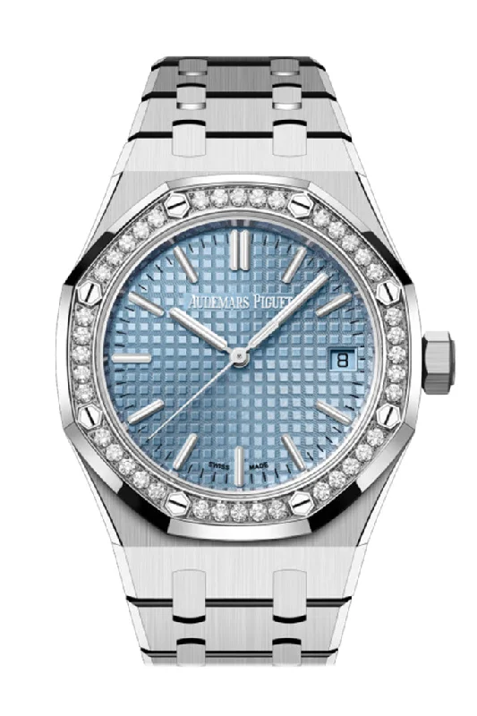 Audemars Piguet Royal Oak 37 Light blue dial Stainless steel Watch 15551ST.ZZ.1356ST.01