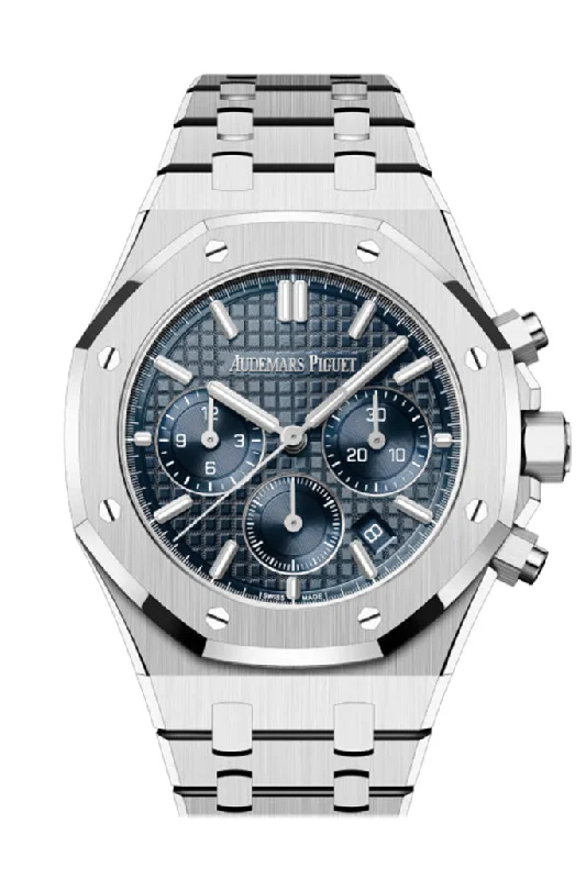 Audemars Piguet Royal Oak 38 Bleu nuit nuage 50 Dial Stainless steel Watch 26715ST.OO.1356ST.01