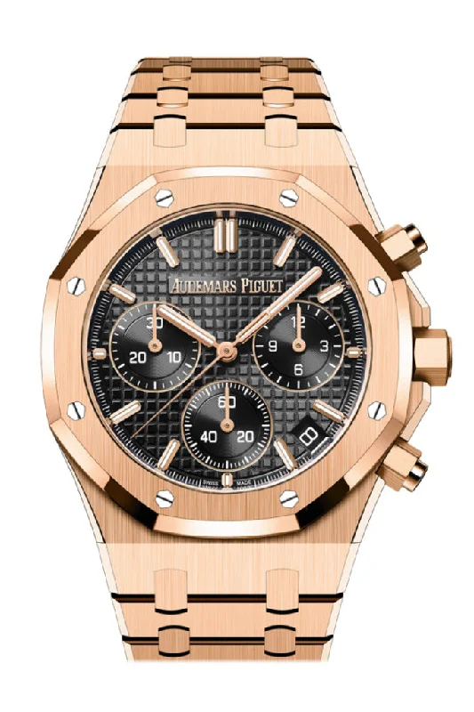 Audemars Piguet Royal Oak 41 50th Anniversary Rose Gold Black Dial 2022 26240OR.OO.1320OR.02 DCM