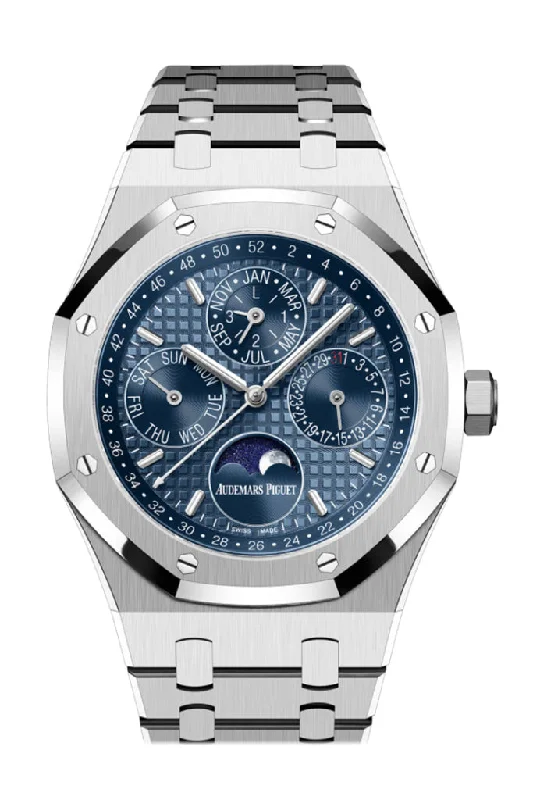 Audemars Piguet Royal Oak 41mm Blue Dial Stainless SteelMen's Watch 26574ST.OO.1220ST.03