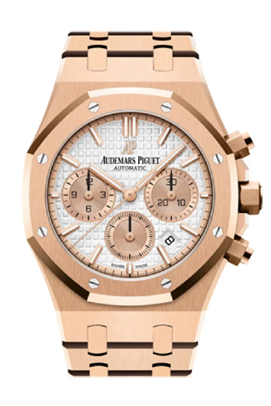 Audemars Piguet Royal Oak 38mm Chronograph Automatic Silver Dial Men's Watch 26315OR.OO.1256OR.01