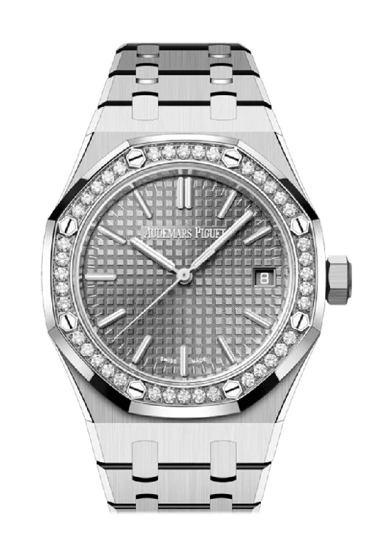 Audemars Piguet Royal Oak 37 Grey Dial Stainless steel Watch 15551ST.ZZ.1356ST.06