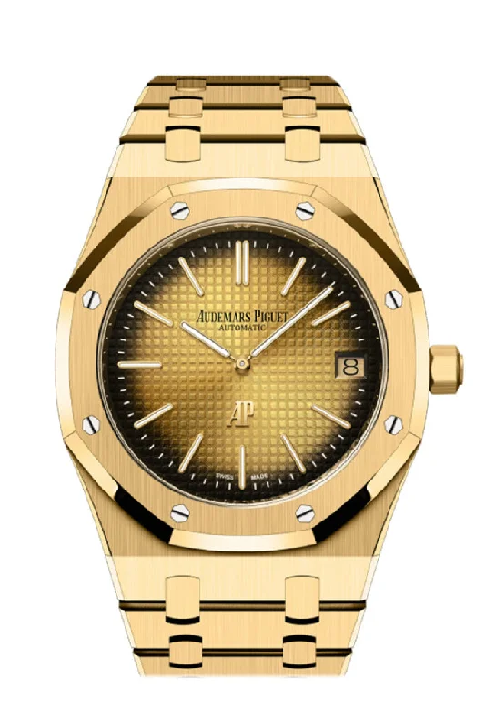 Audemars Piguet Royal Oak 39 Jumbo Yellow Gold Watch 16202BA.OO.1240BA.02