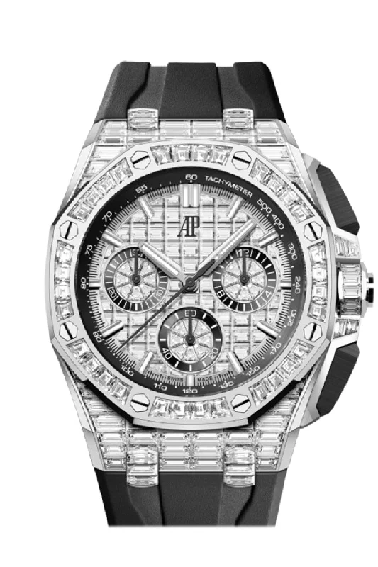 Audemars Piguet Royal Oak Offshore 43 18-carat white gold dial Black rubber strap Watch 26425BC.ZZ.D002CA.02