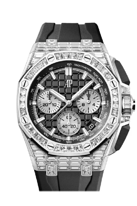 Audemars Piguet Royal Oak Offshore 43 Black dial Black rubber strap Watch 26425BC.ZZ.D002CA.01