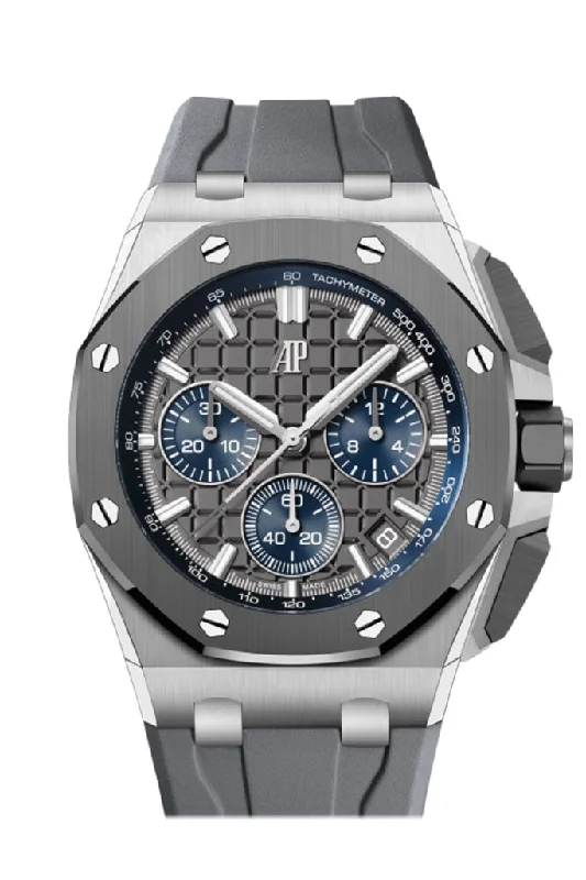 Audemars Piguet Royal Oak Offshore 43 Grey dial Grey rubber strap Watch 26420IO.OO.A009CA.01