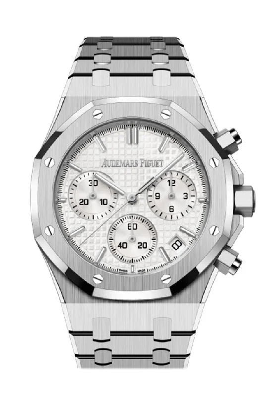 Audemars Piguet Royal Oak 41mm Silver Dial Stainless Steel Watch 26240ST.OO.1320ST.07