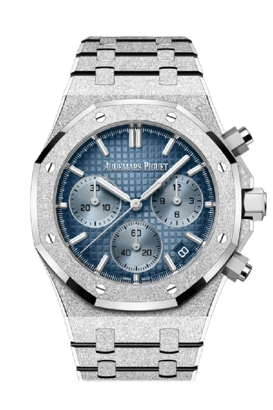 Audemars Piguet Royal Oak 41mm Smoked Blue Dial White gold Watch 26240BC.GG.1324BC.02