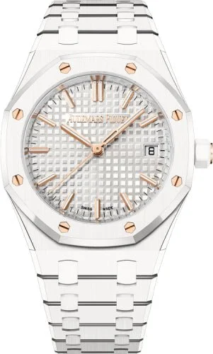 Audemars Piguet Royal Oak White Ceramic 34mm - 77350CB.OO.1266CB.01