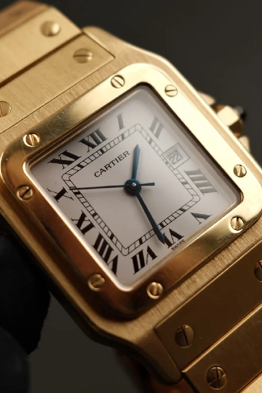 Cartier Santos 2960 Box Yellow Gold 18k, 2022 Cartier Service