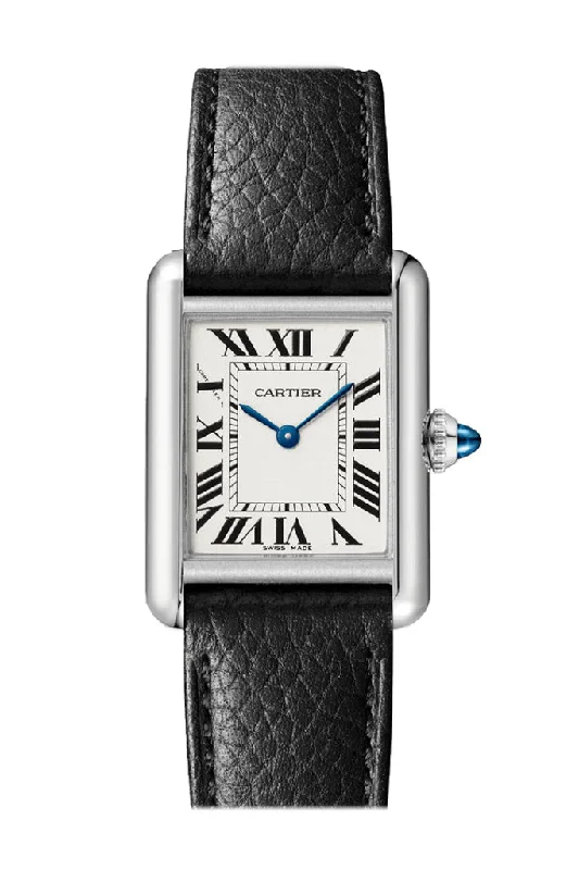 Cartier Tank Must Silver Dial Small Strap WSTA0042