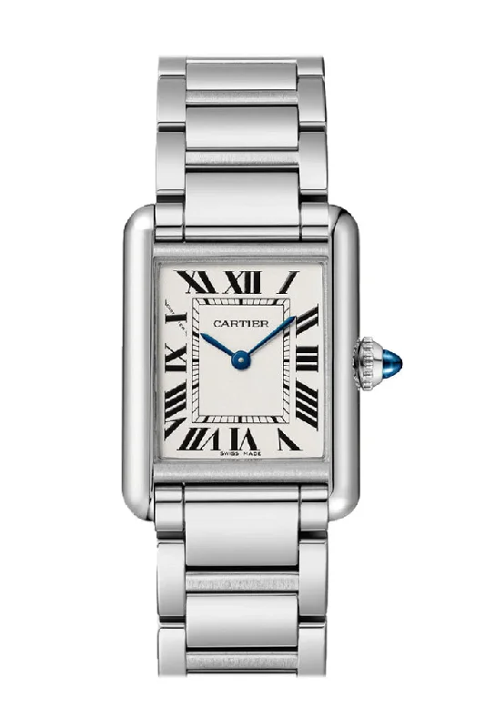 Cartier Tank Must Silver Dial Small WSTA0051