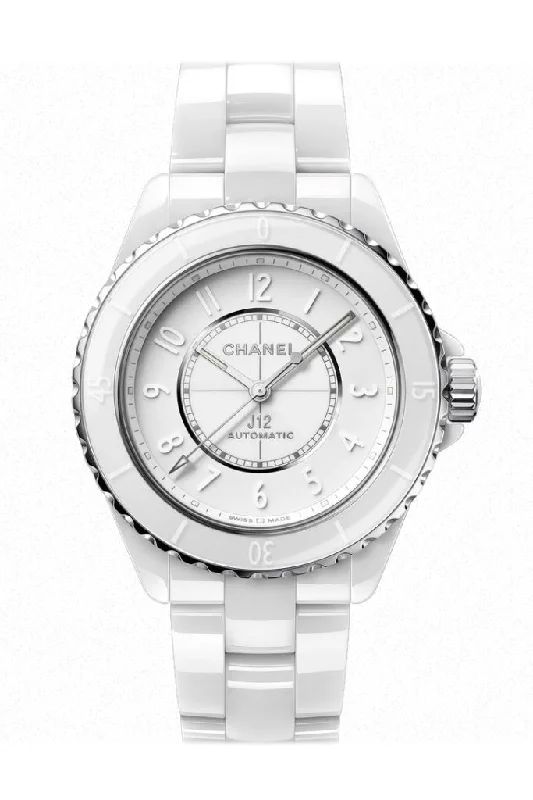 Chanel J12 Automatic White Dial Ladies Watch H6186