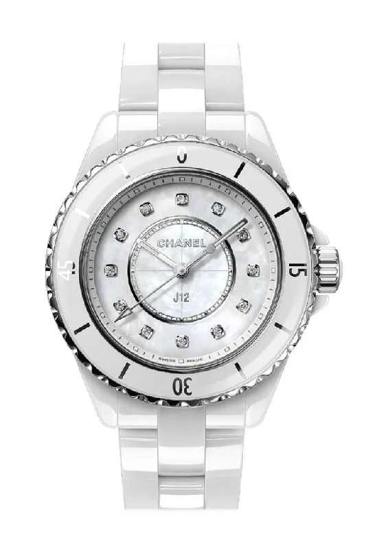 Chanel J12 White Ceramic 33 Quartz Ladies Watch H5704