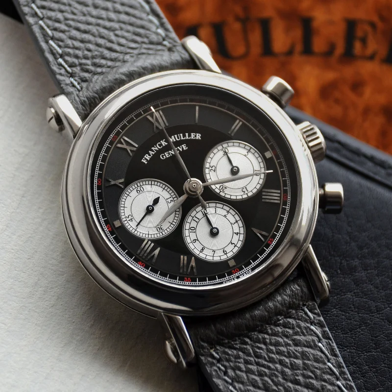 Franck Muller Early Manual Wind Chronograph, White Gold