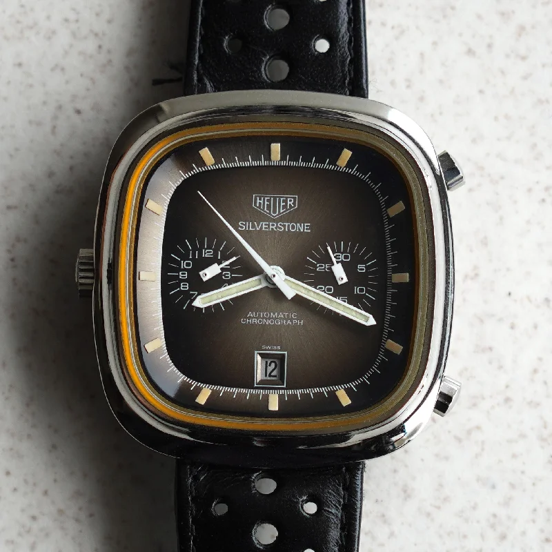 Heuer Vintage Silverstone, NOS, Steel