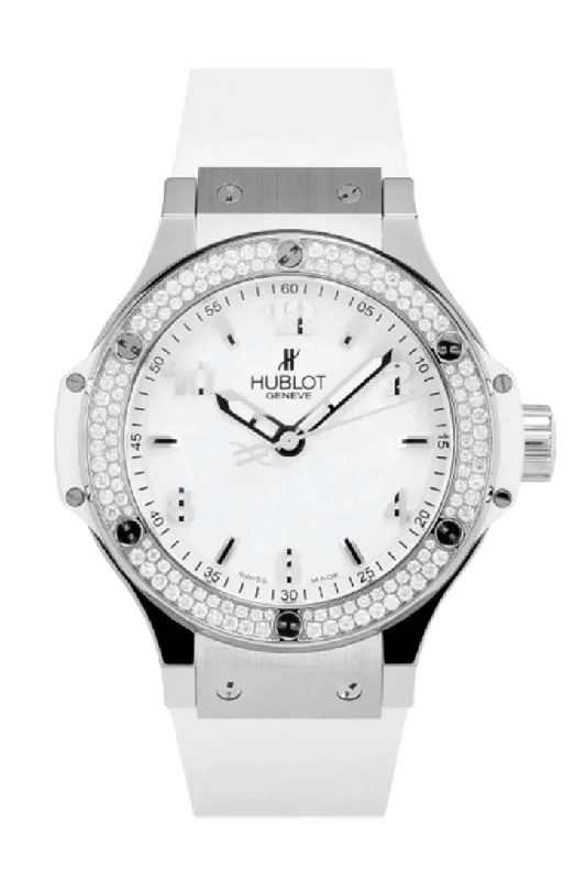 Hublot Big Bang 38 White Dial Stainless Steel White Rubber 361.SX.2010.RW.1104