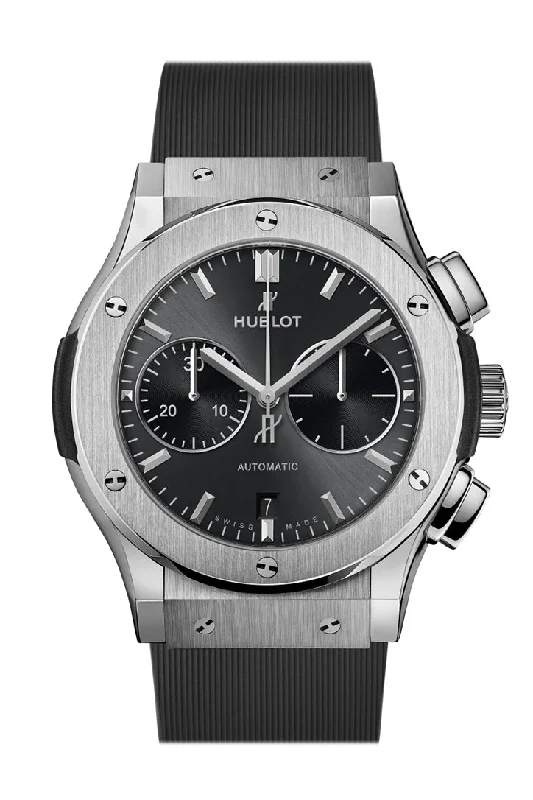 Hublot Classic Fusion 45 Racing Grey Dial Titanium Whatch 521.NX.7071.RX