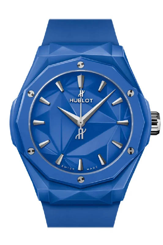 Hublot Classic Fusion Orlinski Blue Ceramic 40mm Watch 550.ES.5100.RX.ORL21