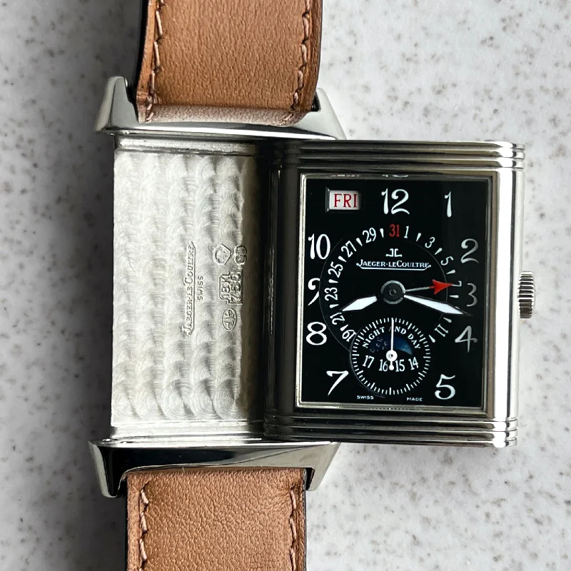 Jaeger-LeCoultre Reverso Calendar Date, White Gold