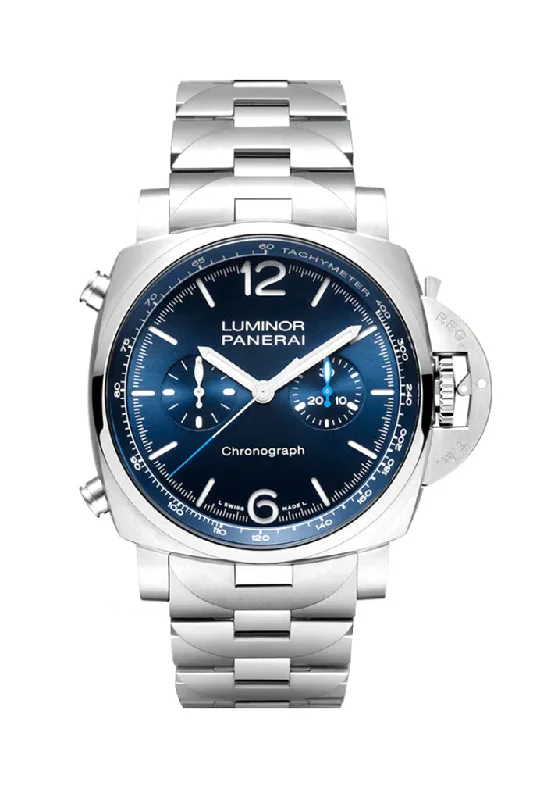 Panerai Luminor Chrono	Blue	Dial PAM01110