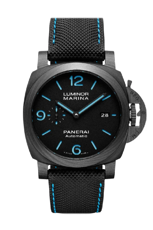 Panerai Luminor Marina Carbotech Automatic Black Dial Men's Watch PAM01661