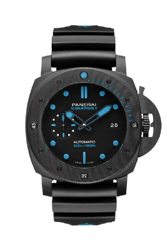 Panerai Luminor Submersible 1950 Carbotech Automatic Black Dial Men's Watch PAM01616