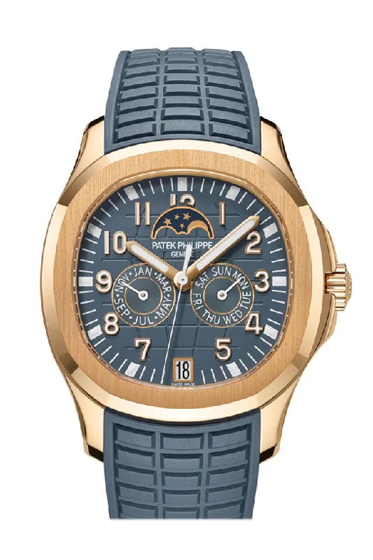 Patek Philippe Aquanaut Luce Annual Calendar Blue Dial Watch 5261R 5261R-001