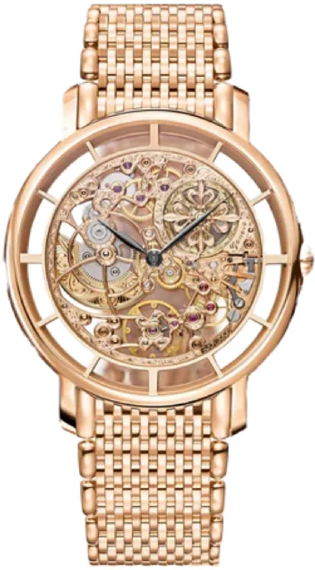 Patek Philippe Complications 39mm Skeleton Hand-Engraved Decoration Rose Gold - 5180/1R-001