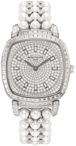 Patek Philippe Gondolo Ladies White Gold Diamond Set Dial | 7042/100G-001