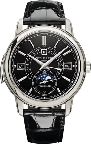 Patek Philippe Grand Complications Minute Repeater Tourbillon Perpetual Calendar Platinum Black Dial - 5316P-001