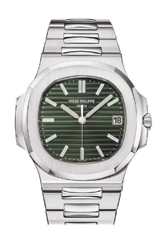 Patek Philippe Nautilus Olive Green Dial 5711/1A-014