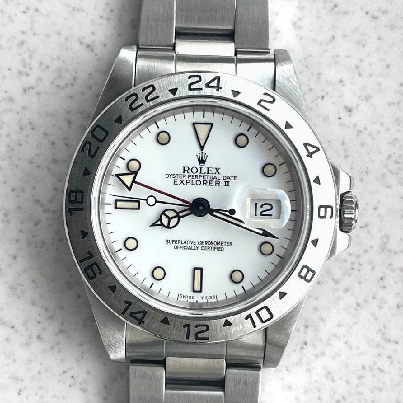 Rolex Explorer II, Steel