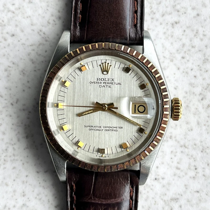 Rolex Vintage Oyster Perpetual Date, Steel and Gold