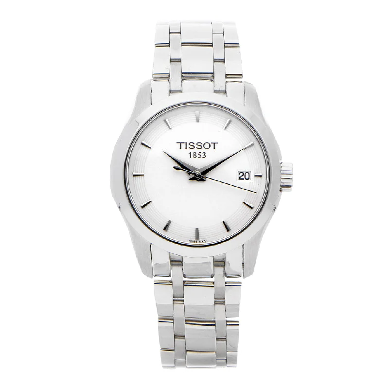 Reloj Tissot unisex en acero inoxidable.