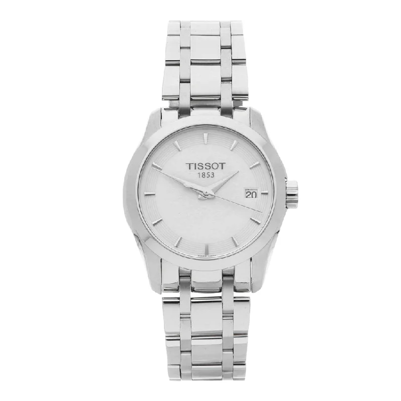 Reloj Tissot unisex en acero inoxidable.