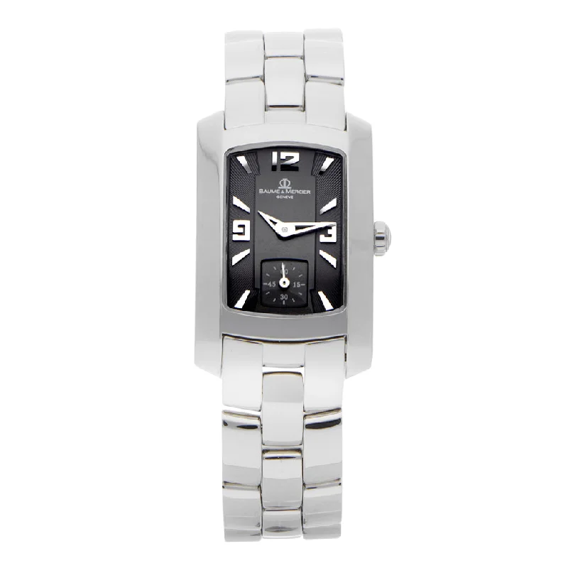 Reloj Baume & Mercier para dama en acero inoxidable.