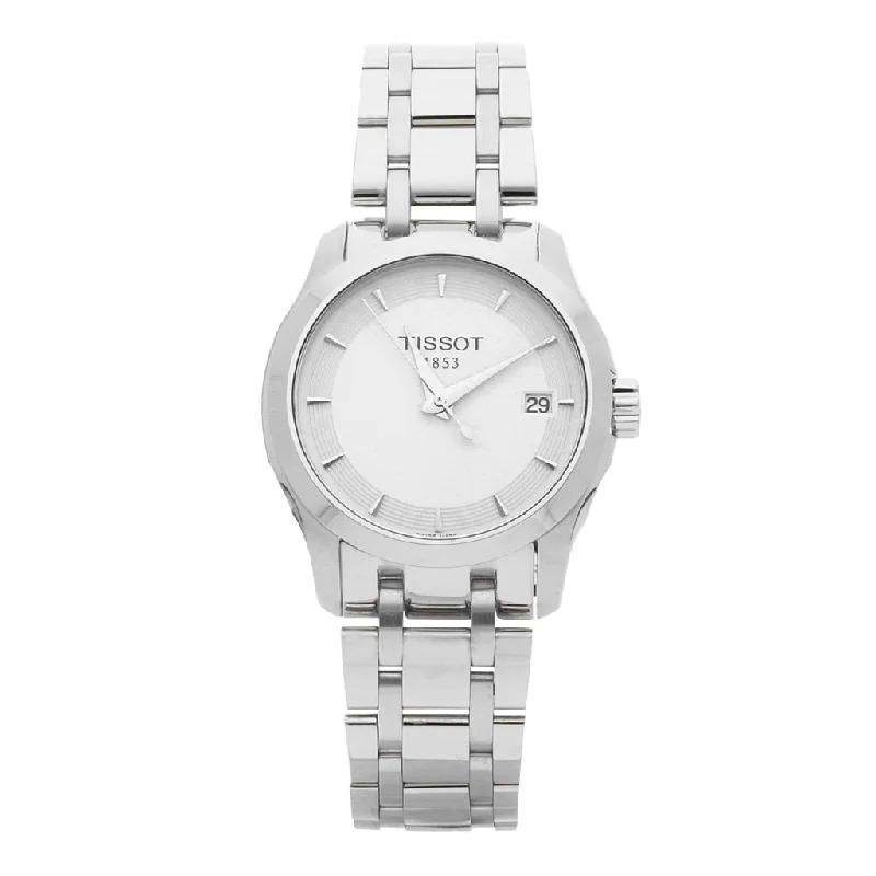 Reloj Tissot unisex en acero inoxidable.