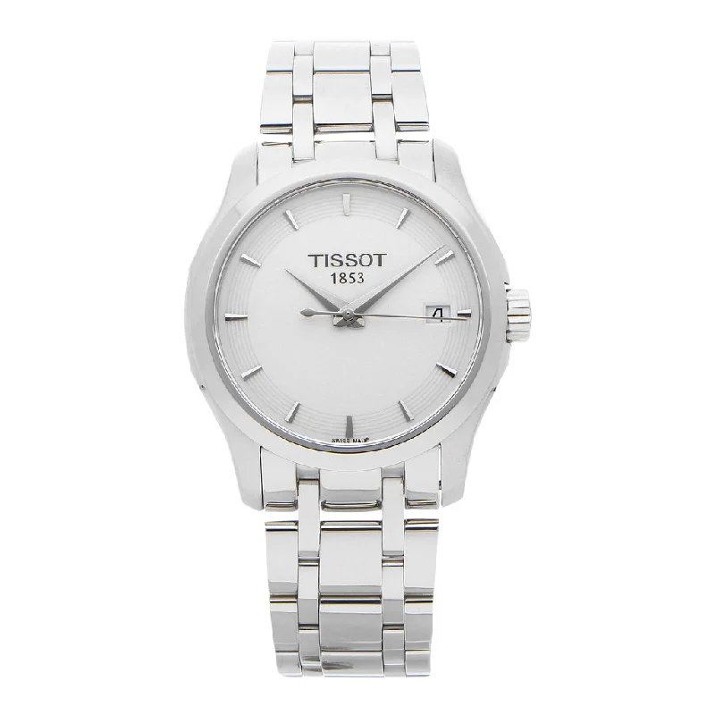 Reloj Tissot unisex en acero inoxidable.