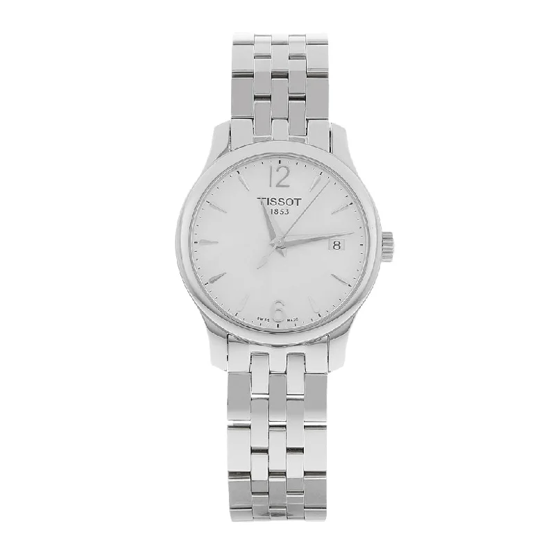 Reloj Tissot para dama/unisex en acero inoxidable.