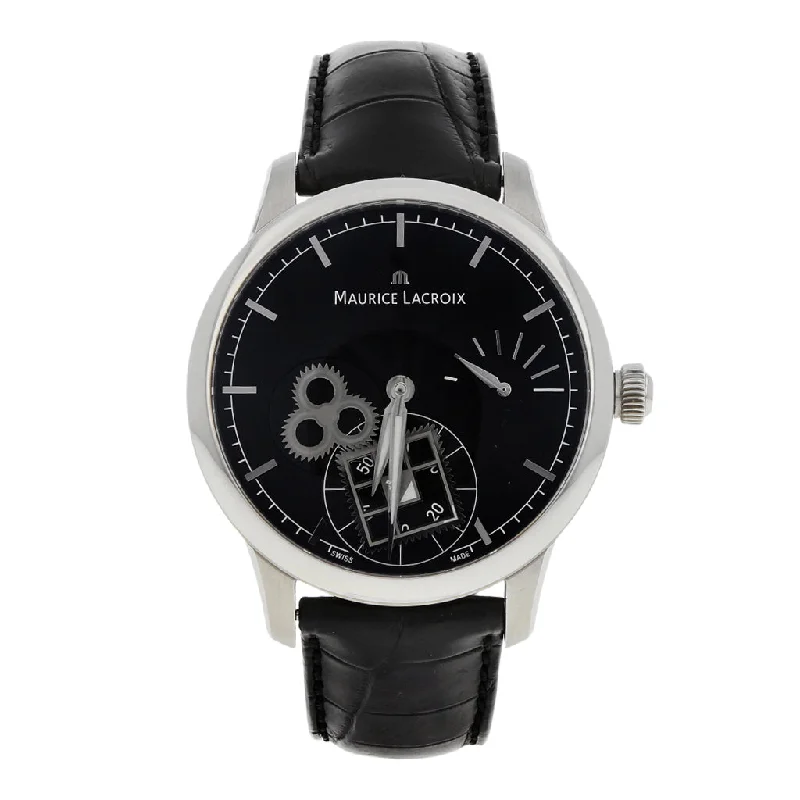 Reloj Maurice Lacroix para caballero modelo Masterpiece Square Wheel.