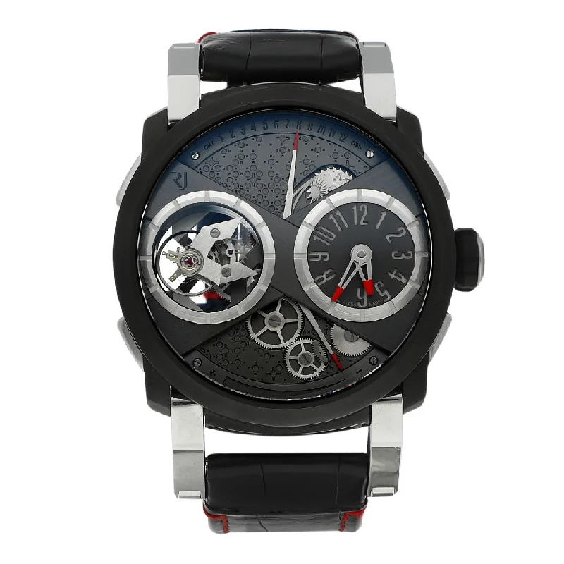 Reloj Romain Jerome para caballero modelo Moon Orbiter GMT Tourbillon.