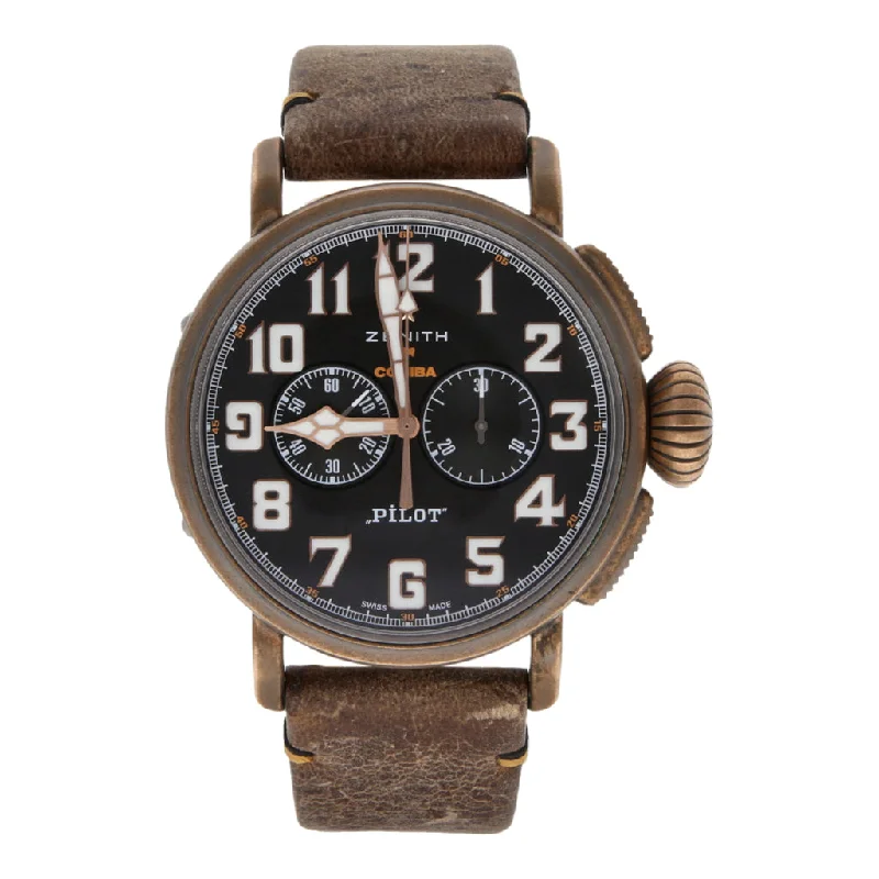 Reloj Zenith para caballero modelo Pilot type 20 Chronograph Cohiba.