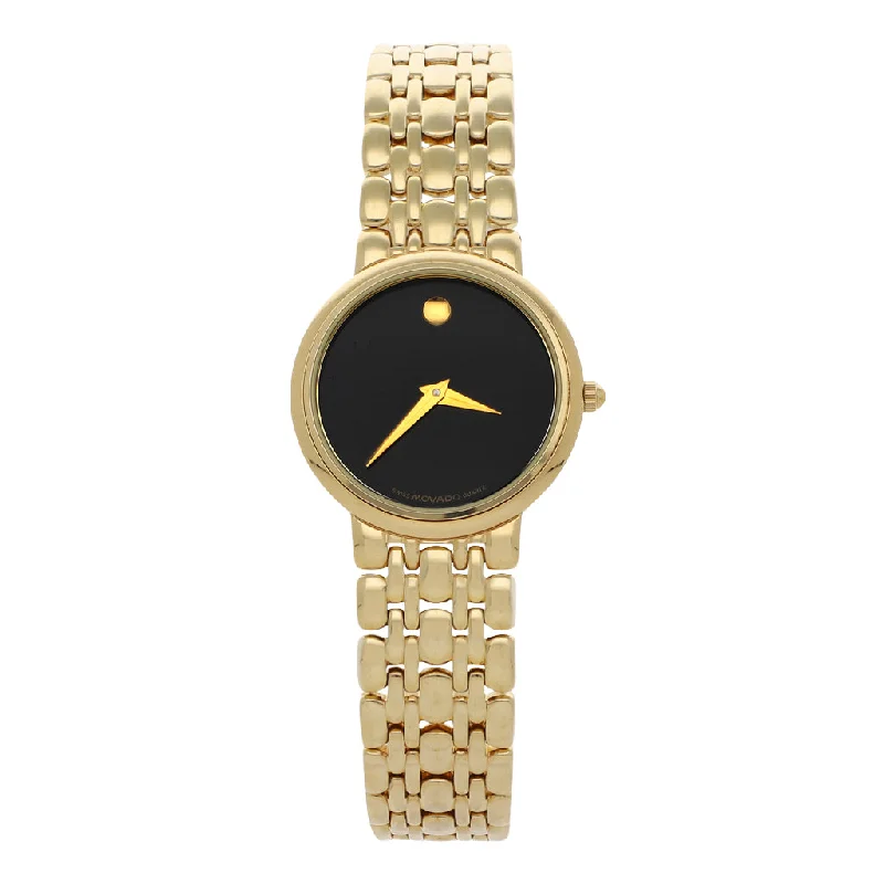 Reloj Movado para dama en acero / Chapa.