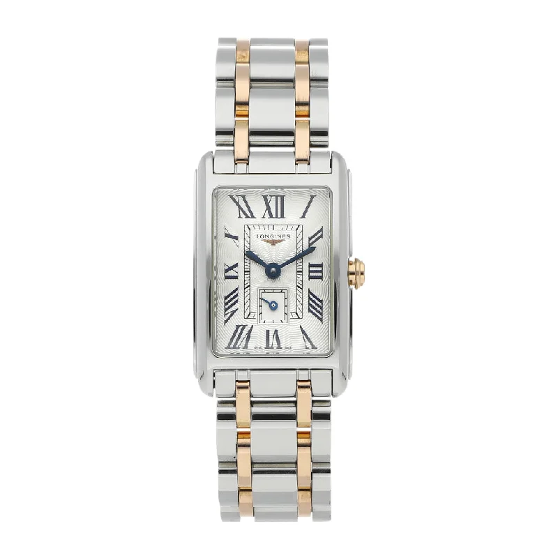 Reloj Longines para caballero / unisex modelo Dolce Vita vistas oro rosa 18 kilates.