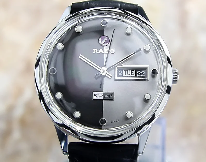 Investment Gift Watch: Rado Starliner Daymaster 1960s Auto Swiss Mens Watch