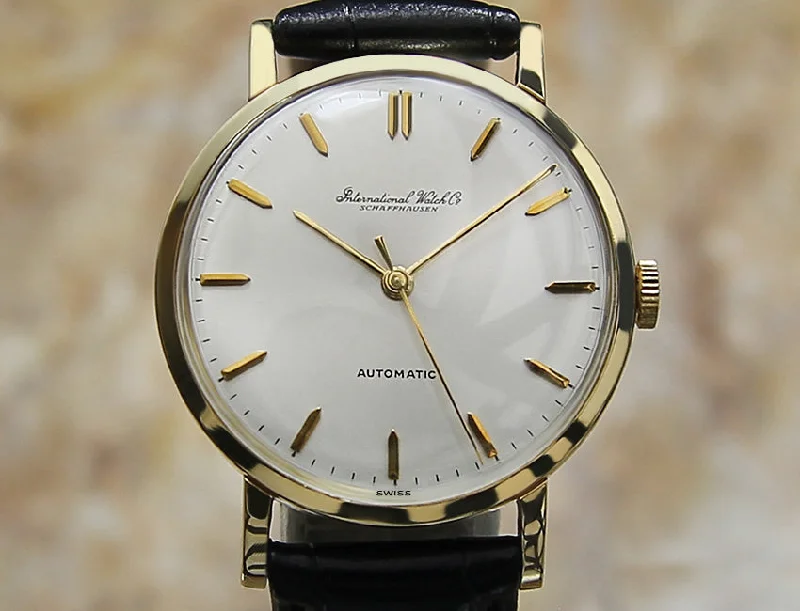 IWC 18k Solid Gold Men's Watch