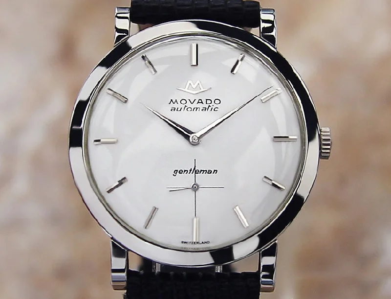 Movado Bumper Men's 34mm Dress Watch