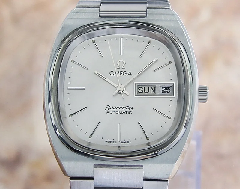 Omega Seamaster Cal 1020 Swiss Automatic 36mm SS Watch